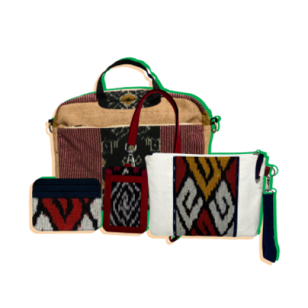 DIBUAT DARI SISA KAIN TRADISIONAL